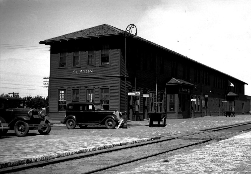 Texas Railroad Depots Slaton