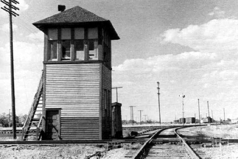Texas Railroad History Tower 27 (Quanah) and Tower 171 (Acme)